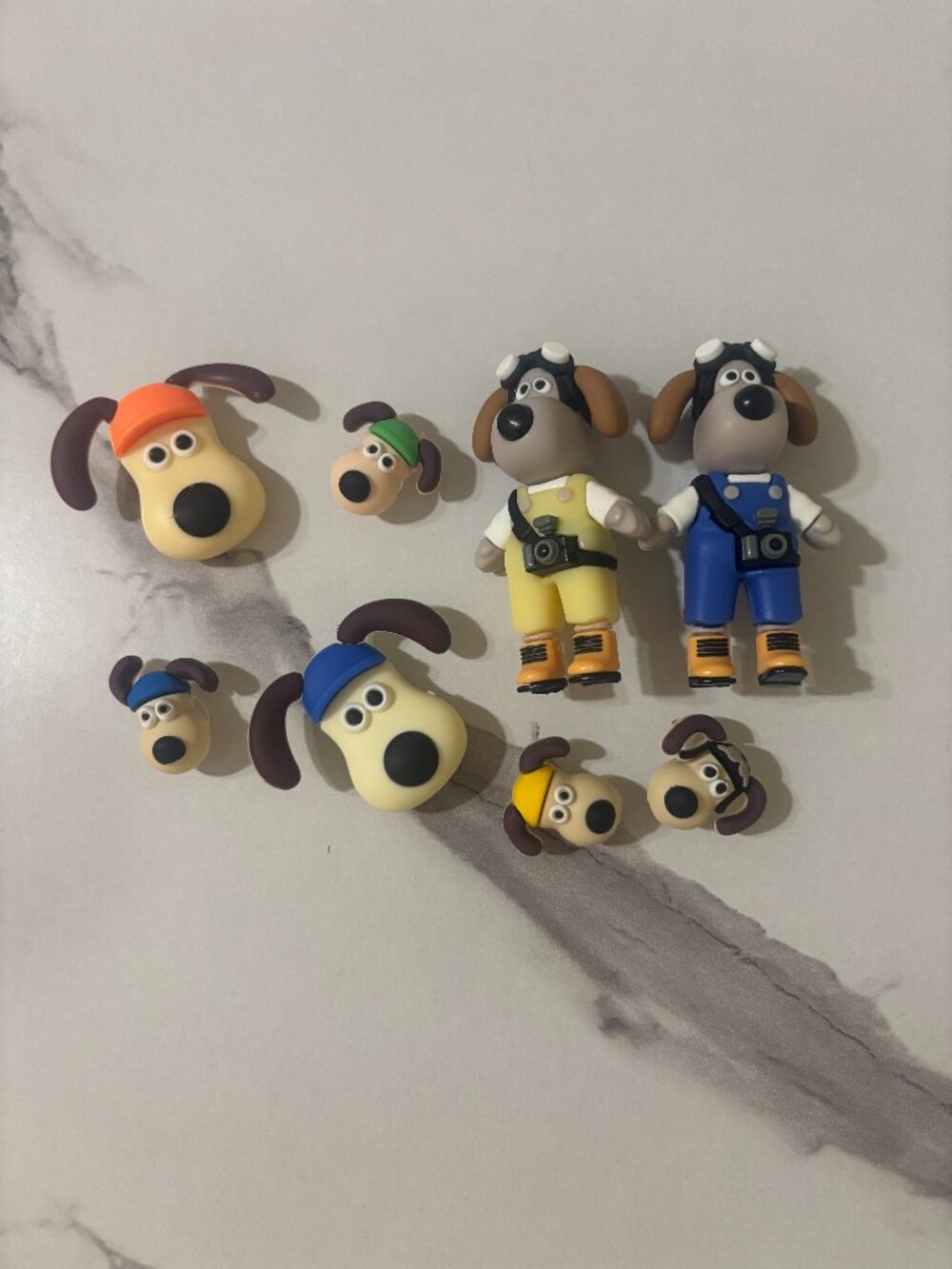Wallace & Gromit 3D Croc Charms Set | Imported from Korea | Like New | Cute Jibb